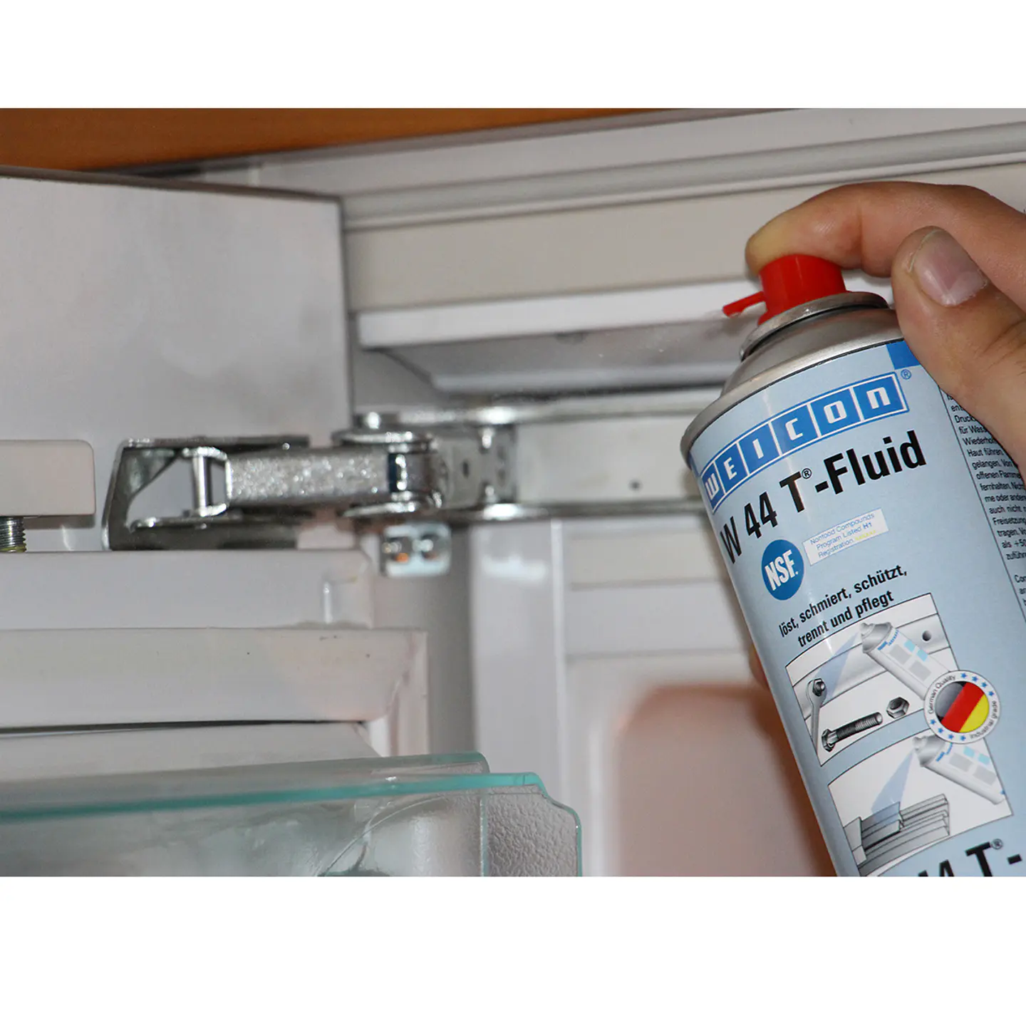 Spray Lubricante Multiproposito W 44 T Fluid 400 Ml Grado Alimenticio Nsf 4