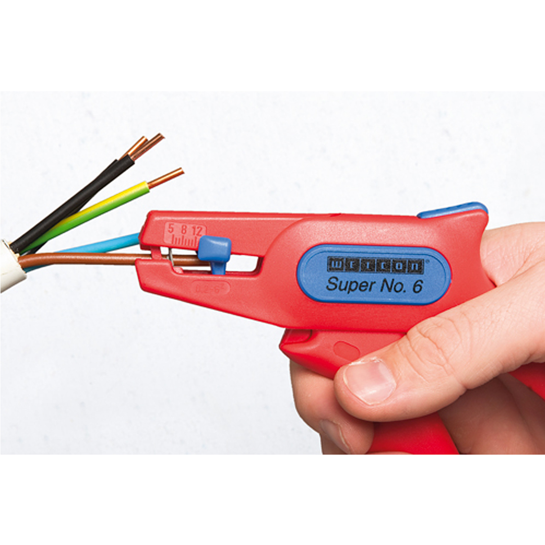  Tenaza Pelacable Profesional De 0,2 a 6mm2 Aislado 1000v Nº6 3