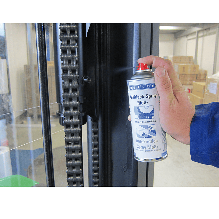 Spray Antifriccion Molibdeno Mos2 400 Ml Weicon 2
