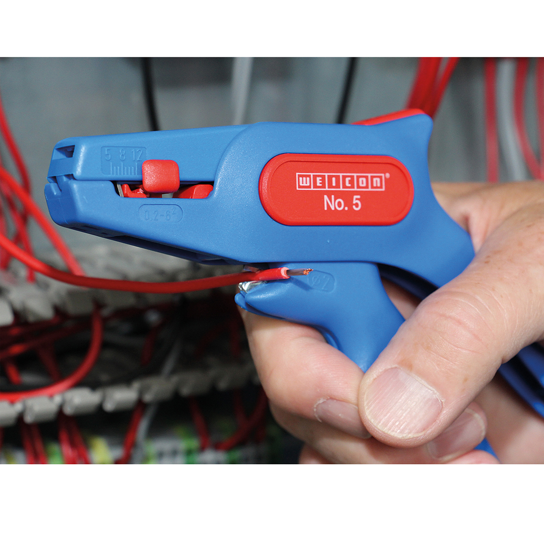 Tenaza Pelacable Profesional 5 A 12 Mm Nº5 Weicon Tools 2