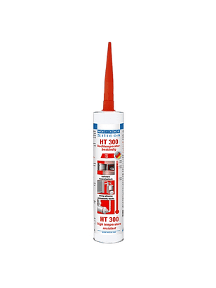 Silicona Sellador Para Alta Temperatura 300º Roja 310 Ml Ht300 