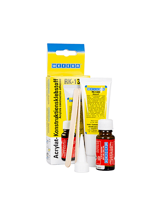 Adhesivo Estructural Para Metales Y Plasticos Duros 60grs Rk-1300 Pastoso