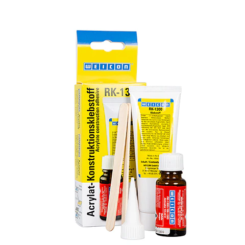 Adhesivo Estructural Para Metales Y Plasticos Duros 60grs Rk-1300 Pastoso