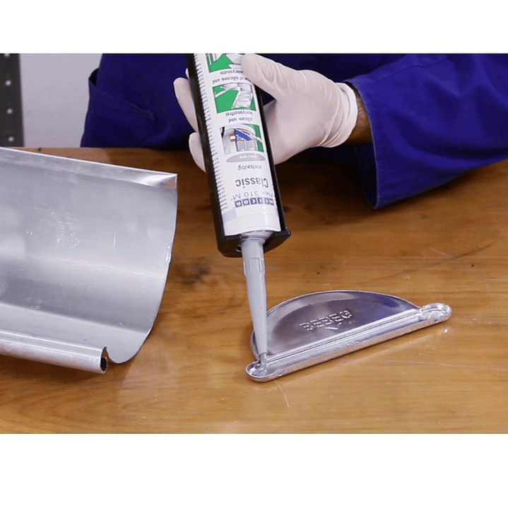 Adhesivo Sellador Elastico Grado Alimenticio Gris 310 Ml Flex 310 Ms 2