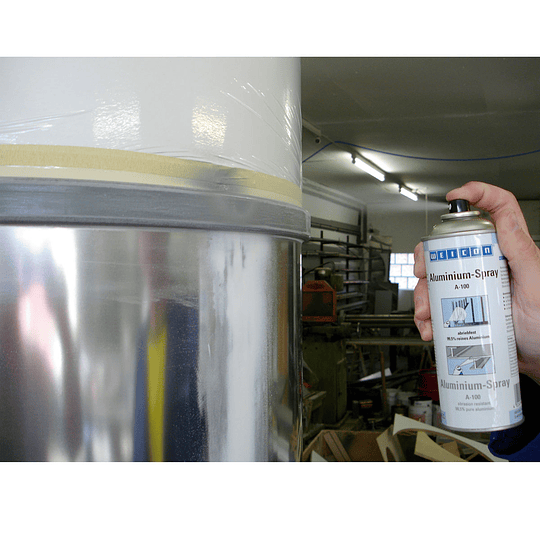 Spray Recubrimiento De Aluminio 400 Ml A-100 Resistente a La Abrasión