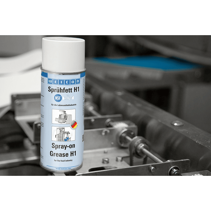 Spray Grasa Para Altas Temperaturas Grado Alimenticio H1 400 Ml  3