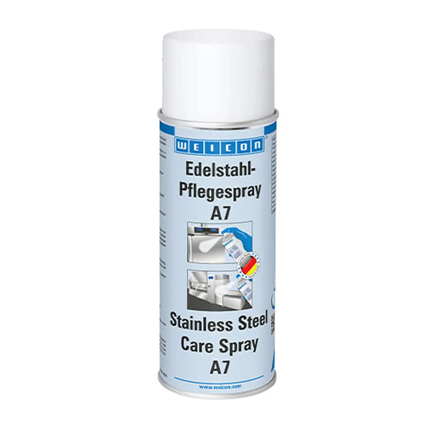 Spray Limpiador Acero Inoxidable A7 400 Ml 1