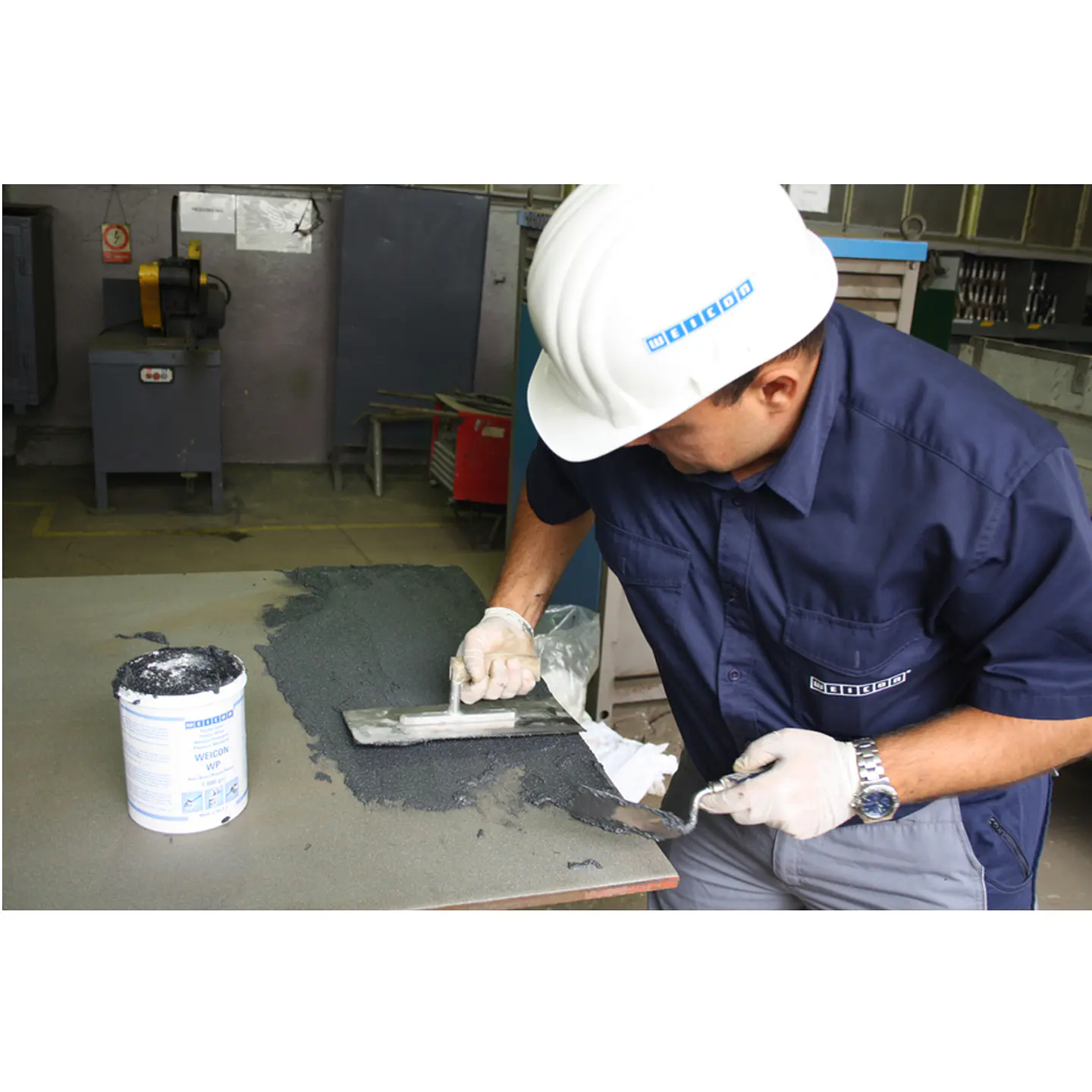 Resina Epoxi Ceramico Antiabrasivo 2,0 Kg Weicon WP 4