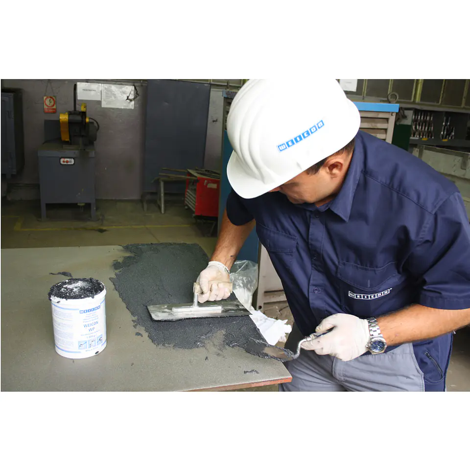 Resina Epoxi Ceramico Antiabrasivo 2,0 Kg Weicon WP 4