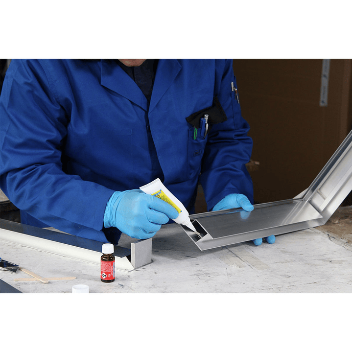 Adhesivo Estructural Para Metales Y Plasticos Duros 60grs Rk-1300 Pastoso 6