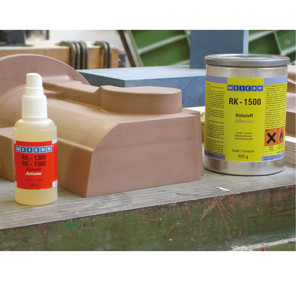 Adhesivo Para Vidrio Metal Ceramica 60 Grs RK-1500 Liquido 2