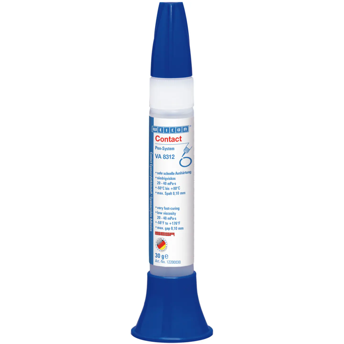 Adhesivo Cianocrilato Gomas Y Plasticos 30 Grs VA 8312 1