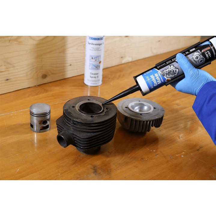 Sellador De Empaquetaduras 310 Ml Gasket Maker Negro 2