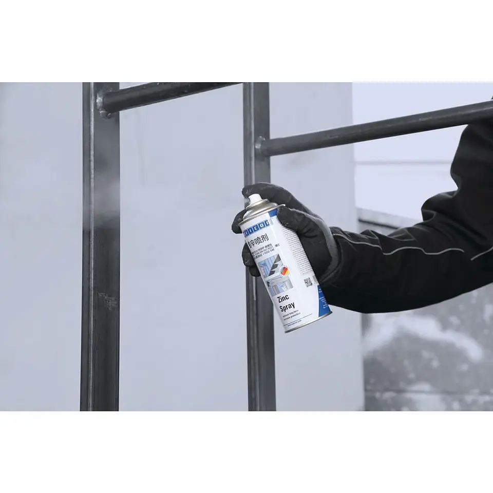 Spray Galvanizado De Zinc Brillante 400 Ml Weicon 3