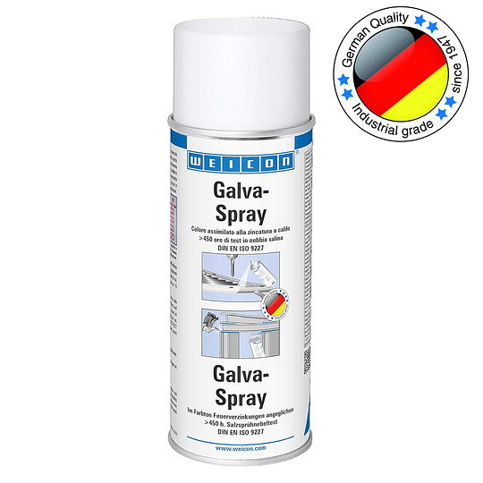 Spray Galvanizado En Frio 400 Ml Galva-Spray Anticorrosivo