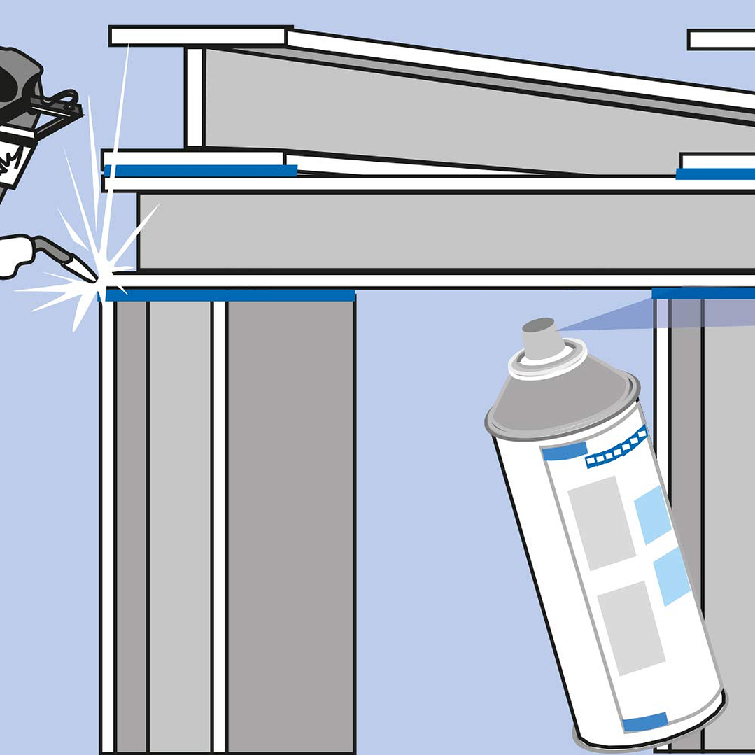 Spray Galvanizado En Frio 400 Ml Galva-Spray Anticorrosivo 10