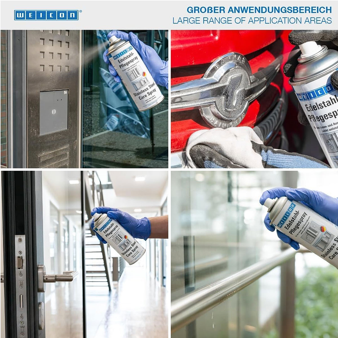 Spray Limpiador De Acero Inoxidable 400 ML  2