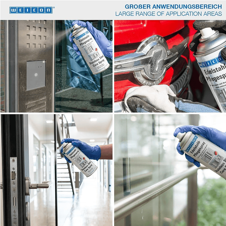 Spray Limpiador De Acero Inoxidable 400 ML  2