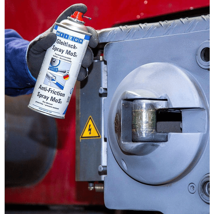 Spray Antifriccion Molibdeno Mos2 400 Ml Weicon 4