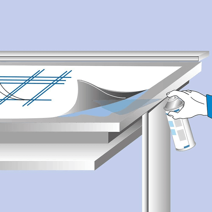 Spray Adhesivo Despegable 500 Ml 5