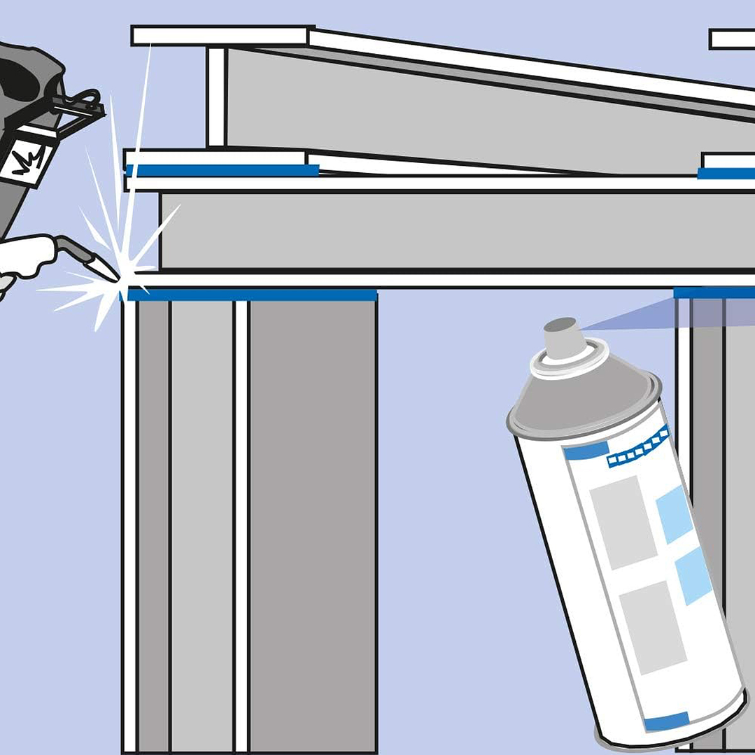 Spray Anticorrosivo De Zinc 400 Ml Protección Catódica 5