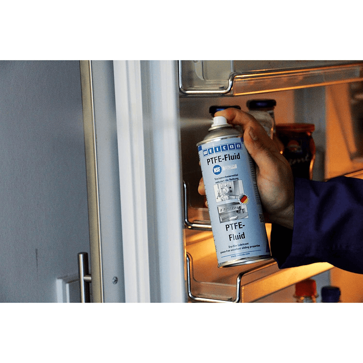 Spray Lubricante Teflon Ptfe Grado Alimenticio 400 Ml Weicon 2