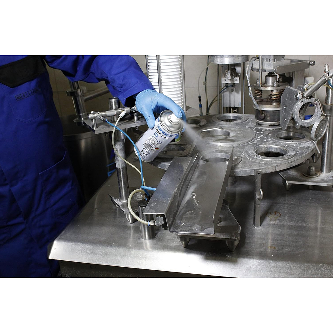 Spray Lubricante Teflon Ptfe Grado Alimenticio 400 Ml Weicon 4