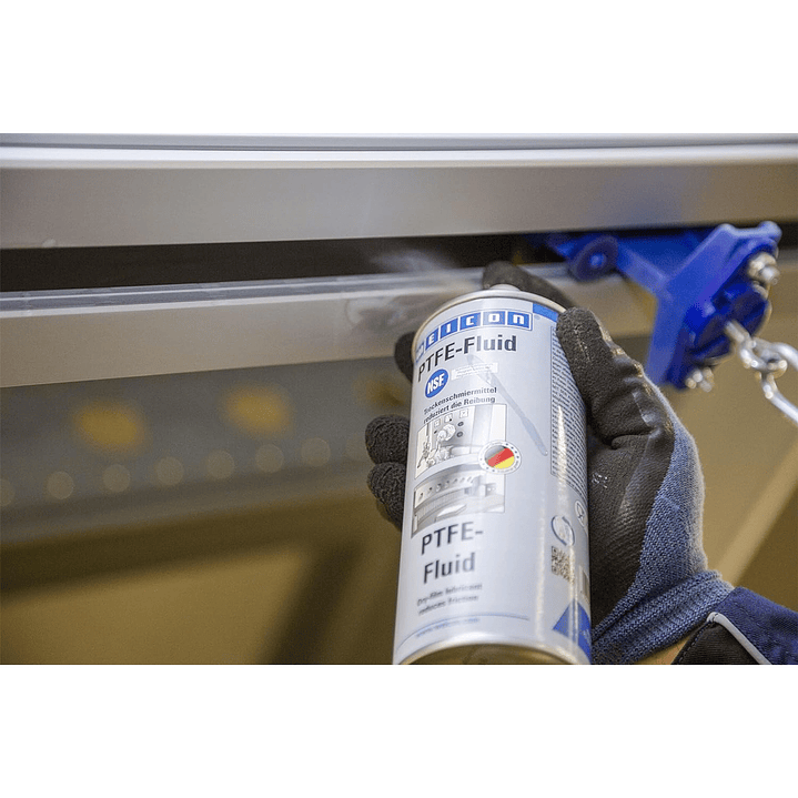 Spray Lubricante Teflon Ptfe Grado Alimenticio 400 Ml Weicon 5