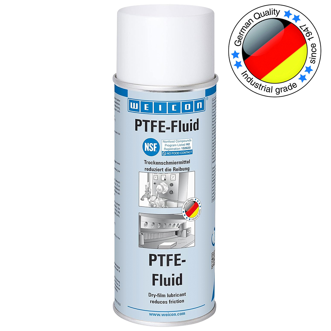 Spray Lubricante Teflon Ptfe Grado Alimenticio 400 Ml Weicon 1