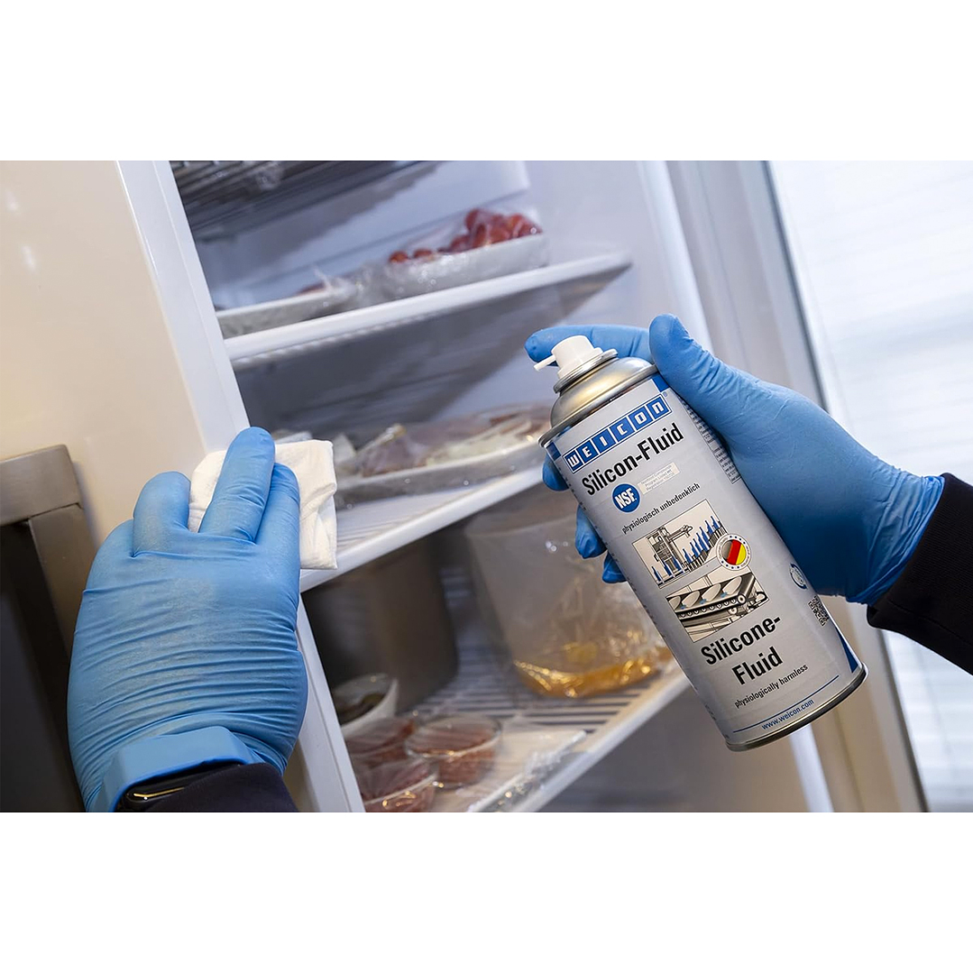 Spray Silicon Fluid 400 Ml Grado Alimenticio Nsf H1 5