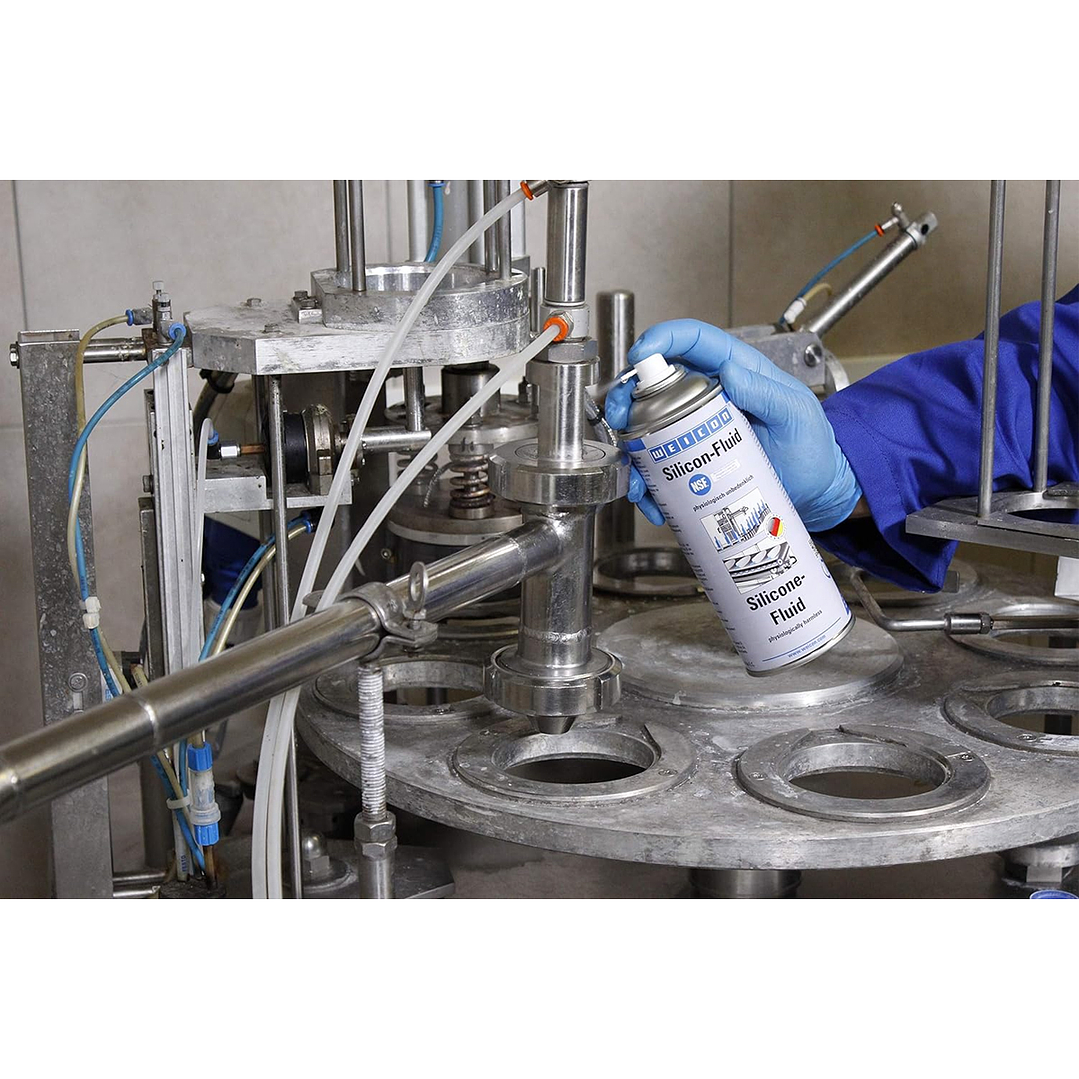 Spray Silicon Fluid 400 Ml Grado Alimenticio Nsf H1 3