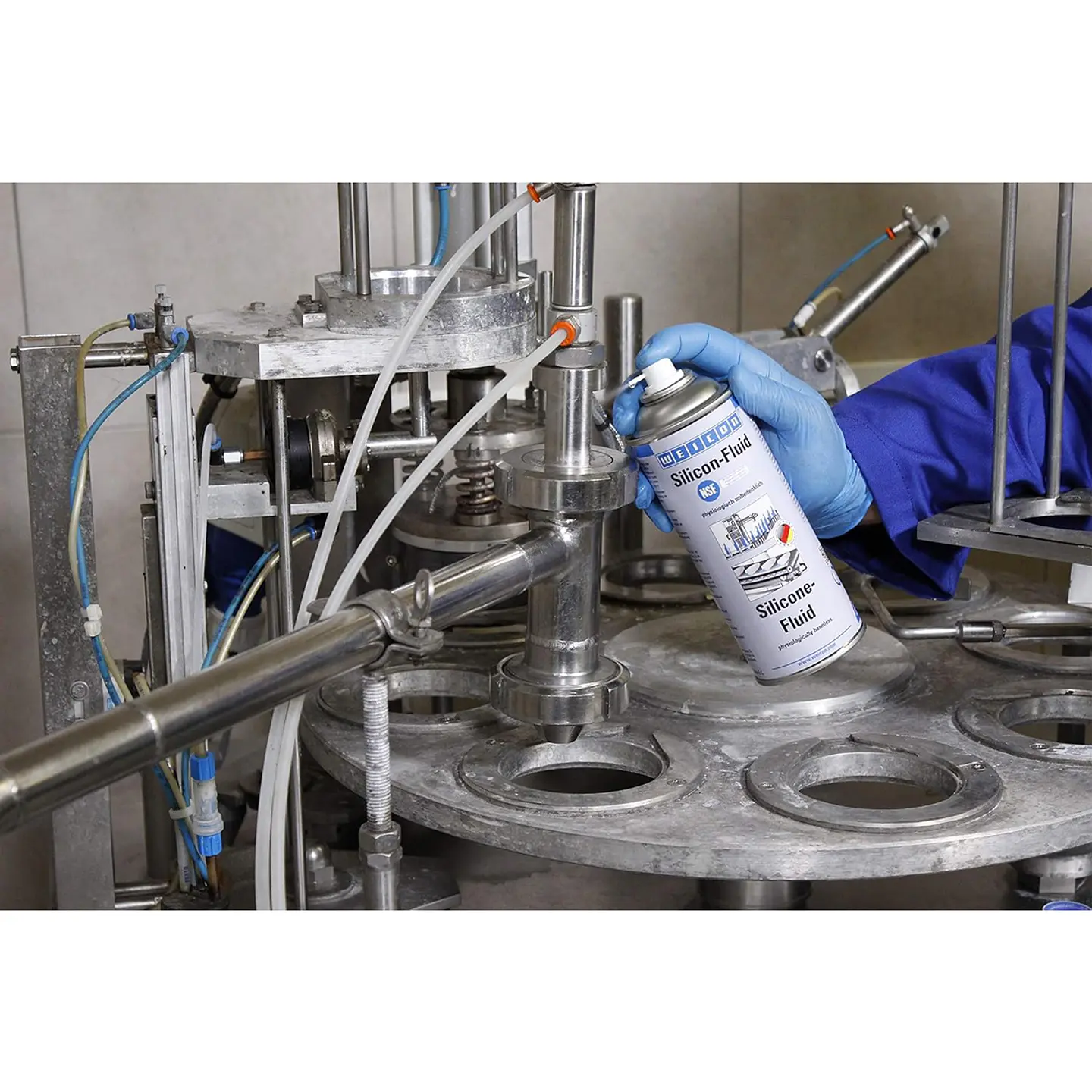 Spray Silicon Fluid 400 Ml Grado Alimenticio Nsf H1 3