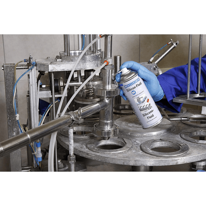 Spray Silicon Fluid 400 Ml Grado Alimenticio Nsf H1 3