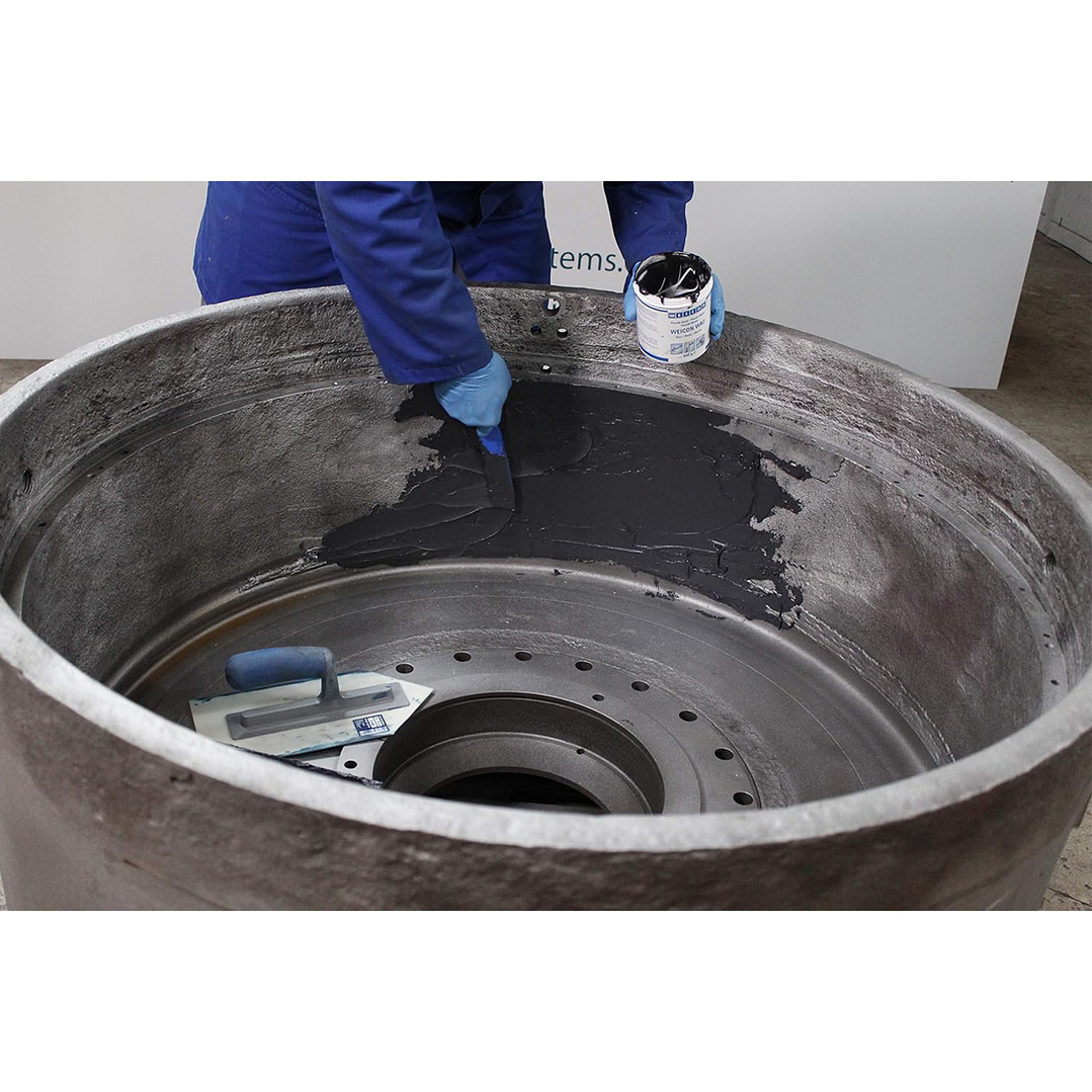 Resina Epoxi Resistente Al Desgaste y Abrasión 2,0 Kg WR2 3