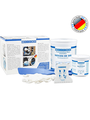 Resina Epoxi Para Altas Temperaturas 1,0 Kg Weicon HB 300