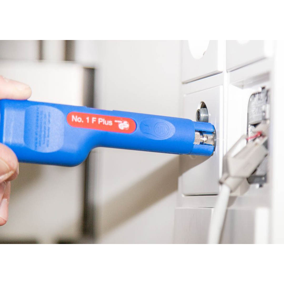 Pela Cable Coaxial Conector Rosca Nº1 F Plus 8