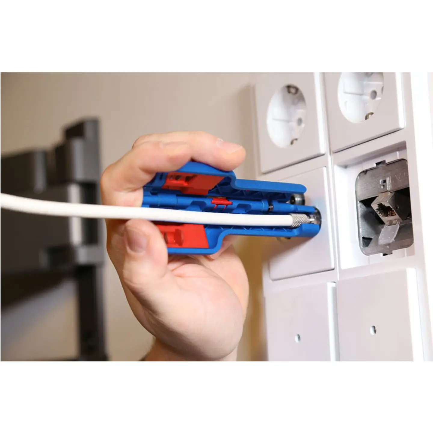 Pela Cable Coaxial Conector Rosca Nº1 F Plus 7