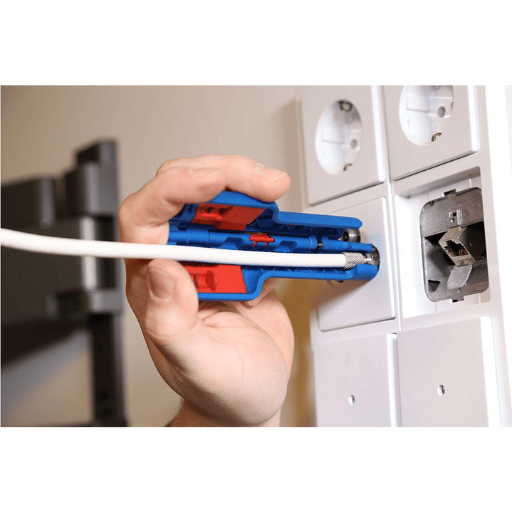 Pela Cable Coaxial Conector Rosca Nº1 F Plus 7