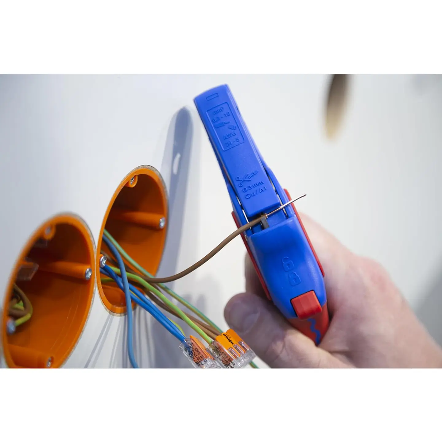Tenaza Pelacables Automatico Cable 0,2 - 16 mm2 Nº5 Pro 7
