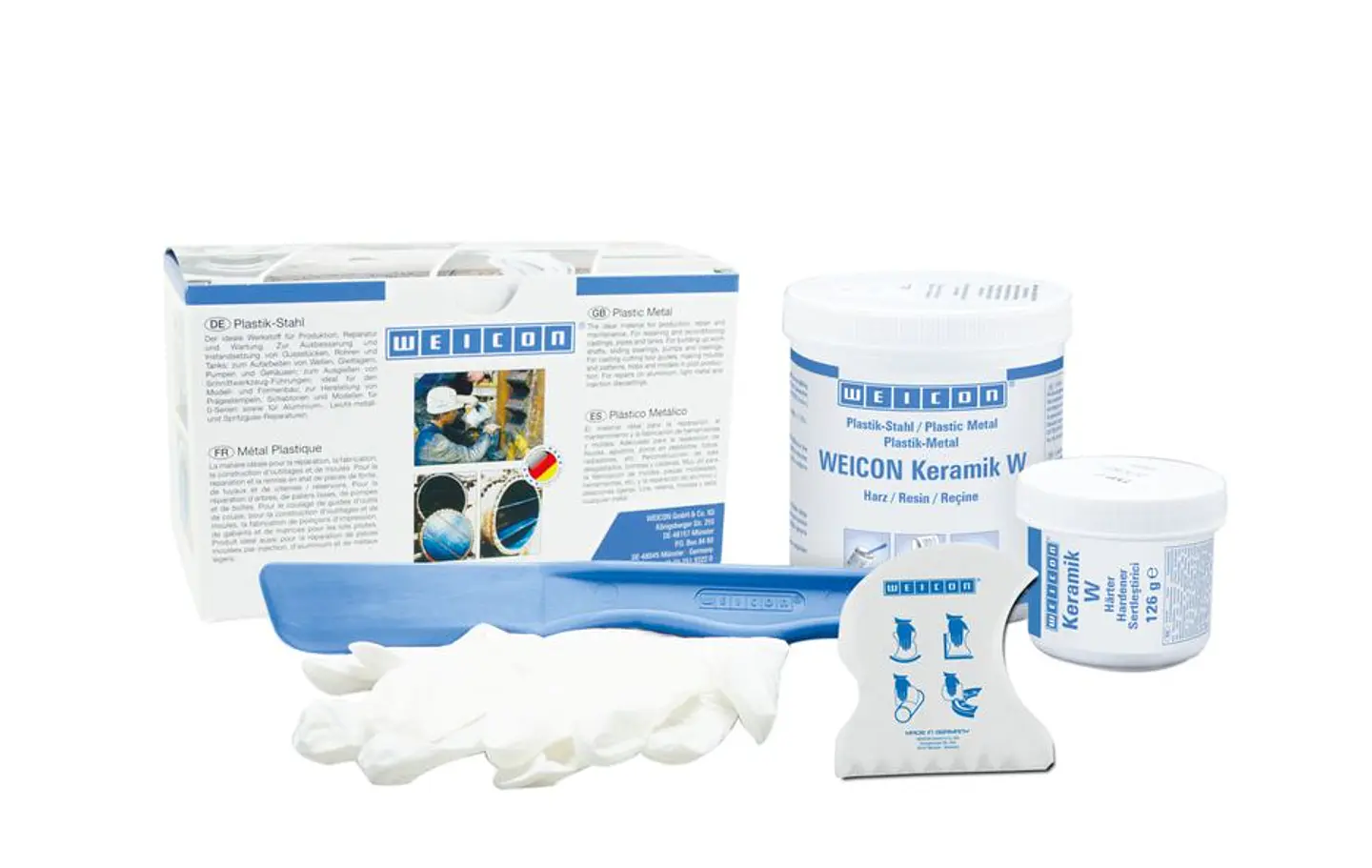 Recubrimiento Epoxi Antidesgaste Ceramico W 1