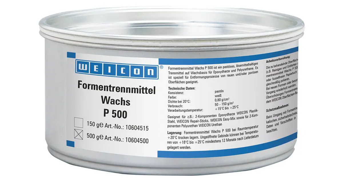 Desmoldeante de Superficies Porosas Cera P 500