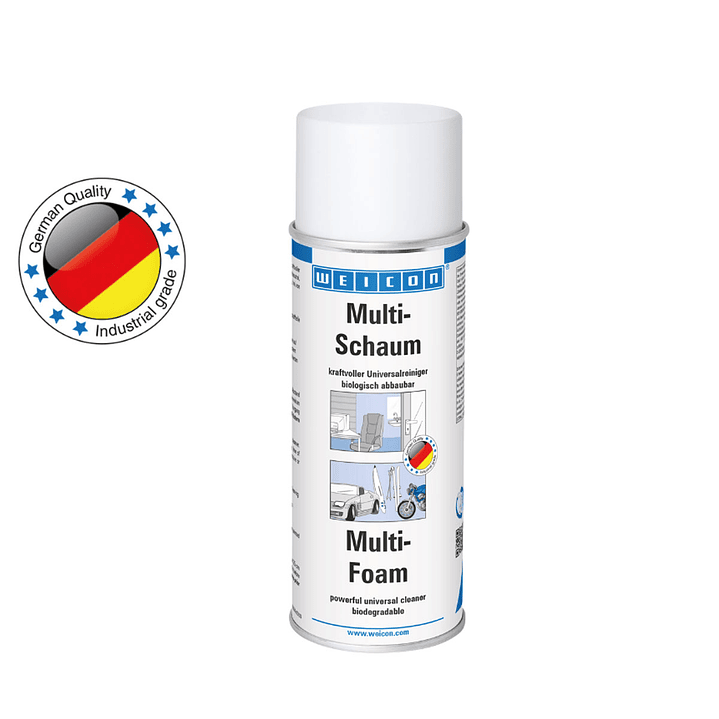 Spray Limpiador Tela, Plásticos, Metal Multi Espuma 400 ml 1