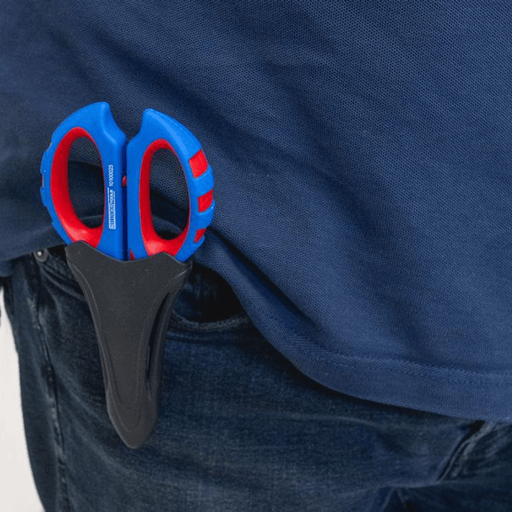 Tijera Electricista XL Corta, Desaisla y Engasta. Con Estuche Incluido 6