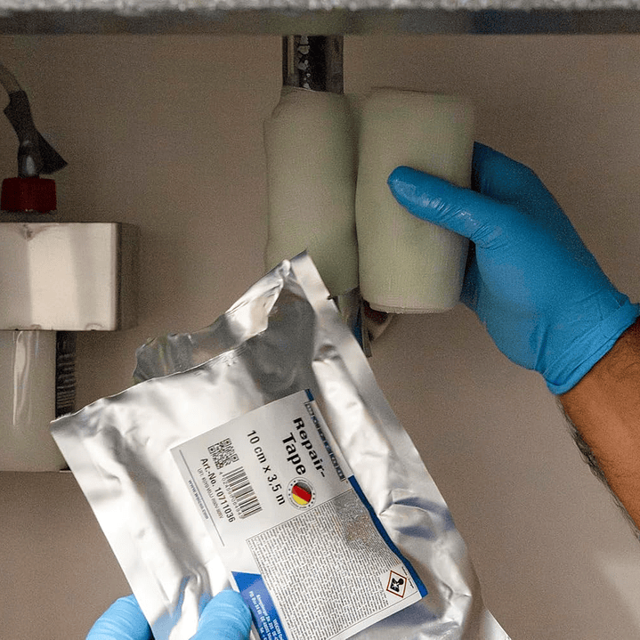 Cinta Reparadora De Tuberias Duradera y Autoadhesiva Repair-Tape  3