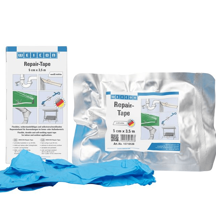 Cinta Reparadora De Tuberias Duradera y Autoadhesiva Repair-Tape  1