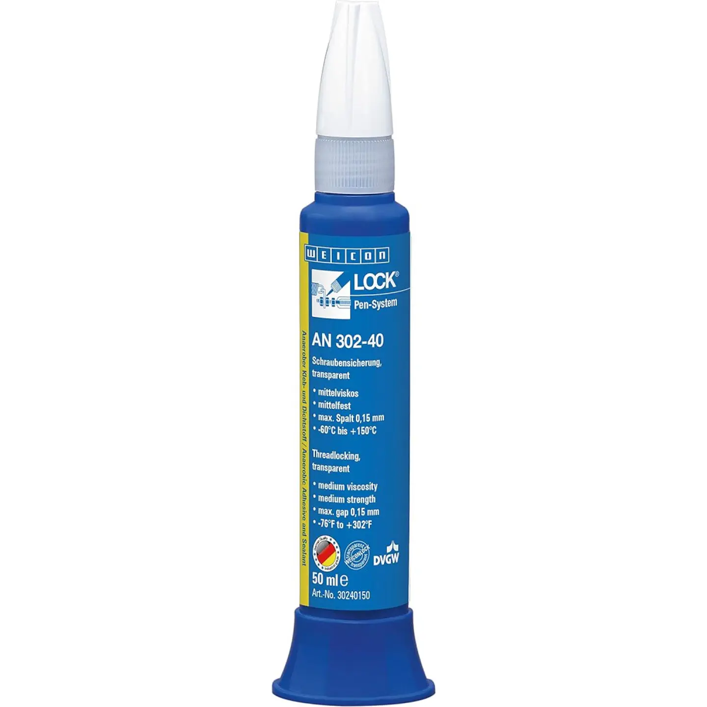 Trabador De Roscas Fuerza Media 50 Ml AN 302-40 WEICONLOCK 1