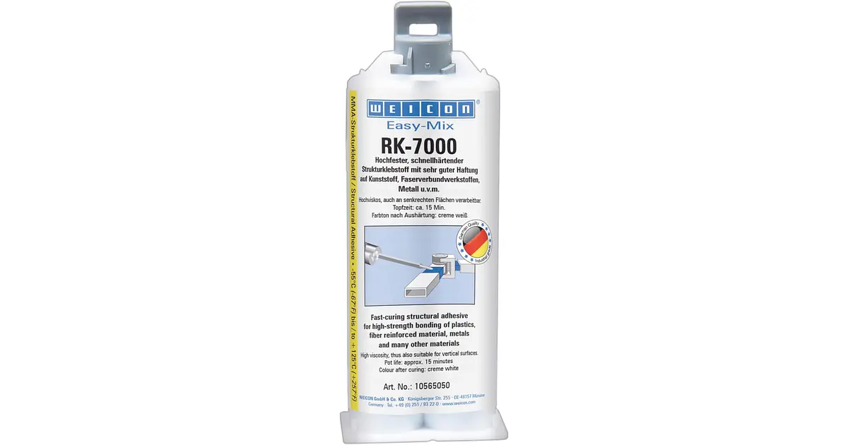 Adhesivo Estructural de Acrilato 50grs Rk-7000 Viscoso