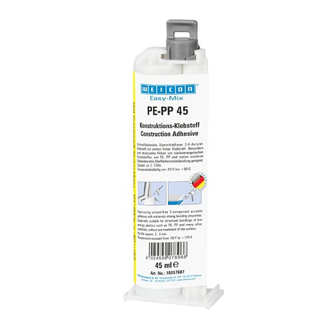 Adhesivo Estructural de Acrilato Easy-Mix PE-PP 45