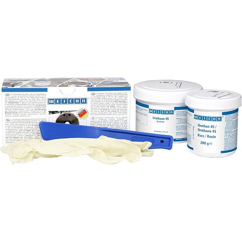 Resina Poliurea Revestimiento Flexible Resistente Uretano 45
