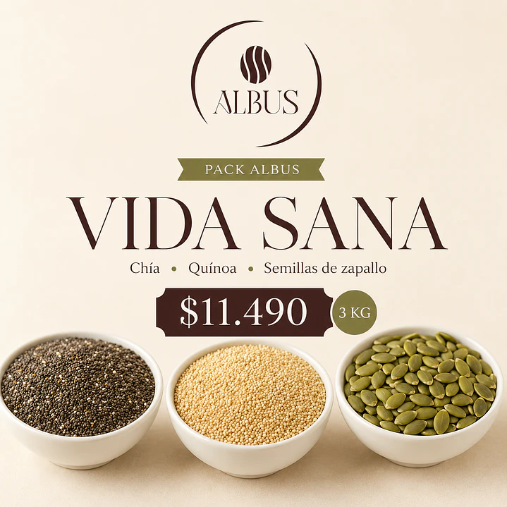 Pack Albus Vida Sana 1